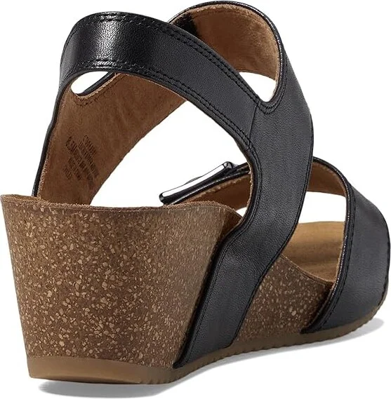 Comfortiva Erlina Women's Sandals Black : 7 W (D), Leather/Rubber - Image 4