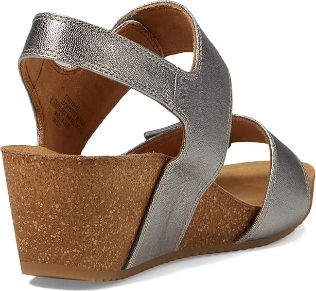 Comfortiva Erlina Women's Sandals Grey Gold : 7.5 M (B), Leather/Rubber - Image 4
