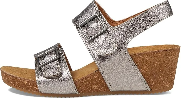 Comfortiva Erlina Women's Sandals Grey Gold : 7.5 M (B), Leather/Rubber - Image 5