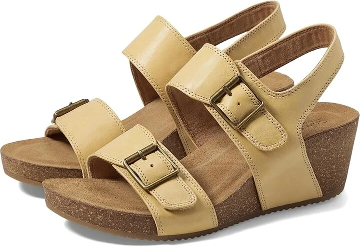 Comfortiva Erlina Women's Sandals Mexico Yellow : 8.5 W (D), Leather/Rubber