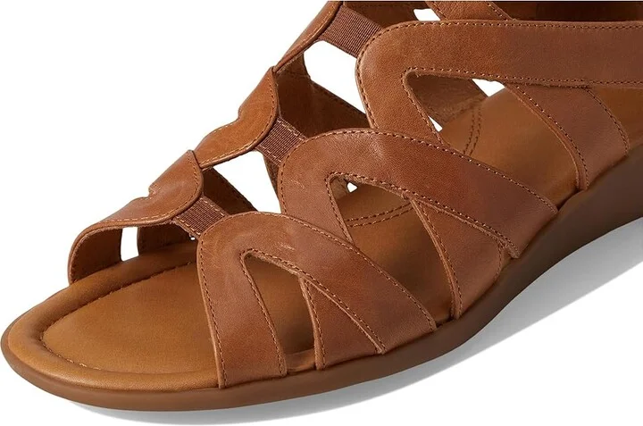 Comfortiva Eternia Women's Sandals Sand : 7.5 W (D), Leather - Image 7