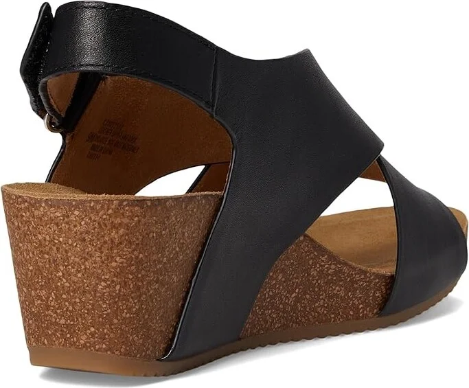 Comfortiva Eva Women's Sandals Black : 6.5 M (B), Leather - Image 4