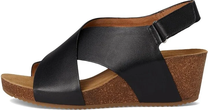 Comfortiva Eva Women's Sandals Black : 6.5 M (B), Leather - Image 6