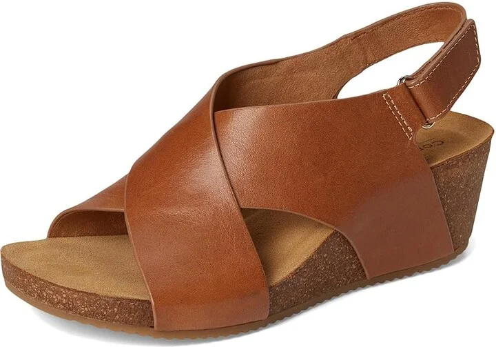 Comfortiva Eva Women's Sandals Sand : 6 W (D), Leather - Image 5