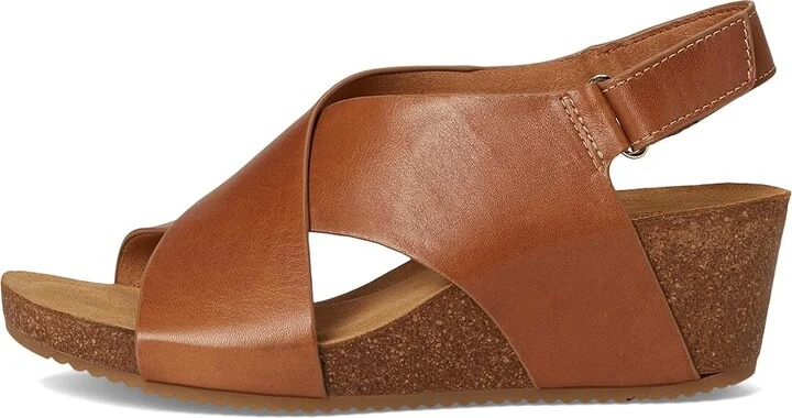 Comfortiva Eva Women's Sandals Sand : 6 W (D), Leather - Image 6