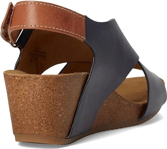 Comfortiva Eva Women's Sandals Sky Navy : 6.5 M (B), Leather - Image 4