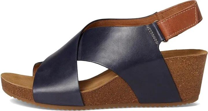 Comfortiva Eva Women's Sandals Sky Navy : 6.5 M (B), Leather - Image 6