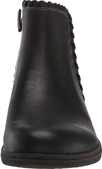 Comfortiva Fallston Women's Boots Black Wild Steer/Cow Suede : 6 M (B), Leather - Image 6