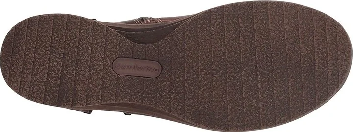 Comfortiva Fallston Women's Boots Bridle Brown Wild Steer/Cow Suede : 6 M (B), Leather - Image 4