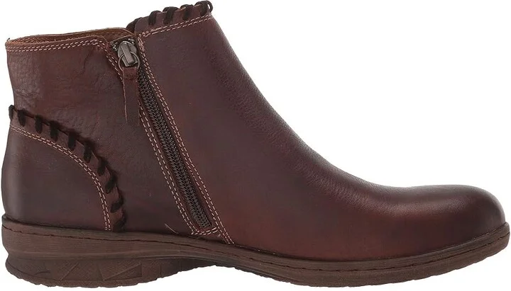 Comfortiva Fallston Women's Boots Bridle Brown Wild Steer/Cow Suede : 6 M (B), Leather - Image 8