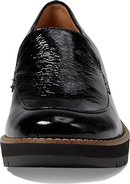 Comfortiva Farland Women's Shoes Black Crinkle Patent : 6 W (D), Leather - Image 2