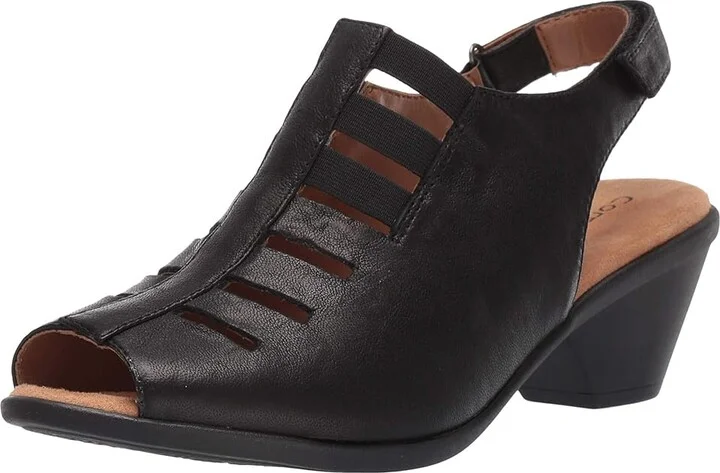 Comfortiva Faye Women's 1-2 inch heel Shoes Black Oleoso : 5.5 M (B), Leather/Nubuck/Synthetic - Image 2