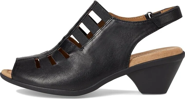 Comfortiva Faye Women's 1-2 inch heel Shoes Black Oleoso : 5.5 M (B), Leather/Nubuck/Synthetic - Image 7