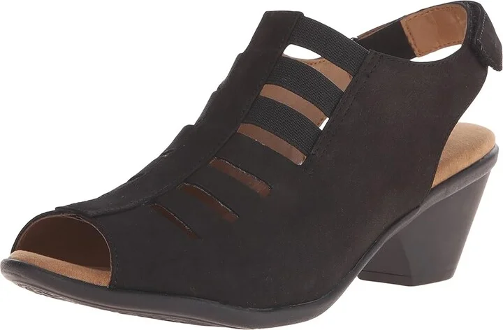 Comfortiva Faye Women's 1-2 inch heel Shoes Black Otago Nubuck : 6 M (B), Leather/Nubuck/Synthetic - Image 2