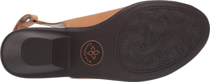 Comfortiva Faye Women's 1-2 inch heel Shoes Desert Sand Talco : 6 WW (EE), Leather/Nubuck/Synthetic - Image 4