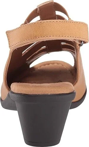 Comfortiva Faye Women's 1-2 inch heel Shoes Desert Sand Talco : 6 WW (EE), Leather/Nubuck/Synthetic - Image 5