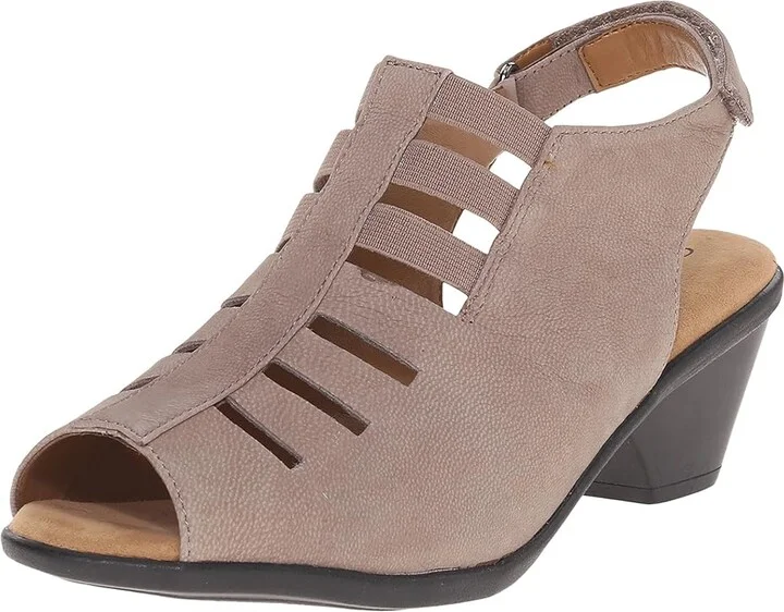 Comfortiva Faye Women's 1-2 inch heel Shoes Grey Otago Nubuck : 9.5 N (AA), Leather/Nubuck/Synthetic - Image 2