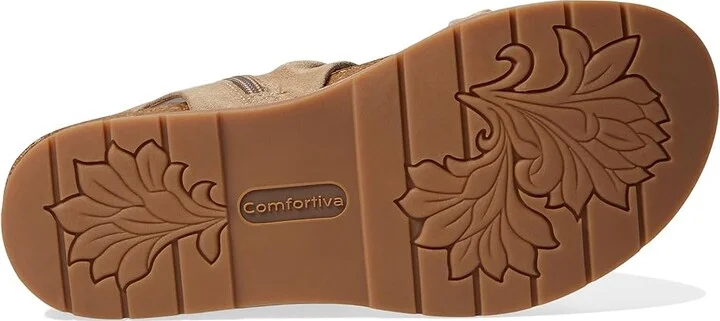 Comfortiva Gale Women's Sandals Dune : 10 M (B), Leather/Rubber - Image 3