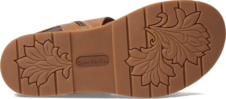 Comfortiva Gale Women's Sandals Sand : 8 M (B), Leather/Rubber - Image 3