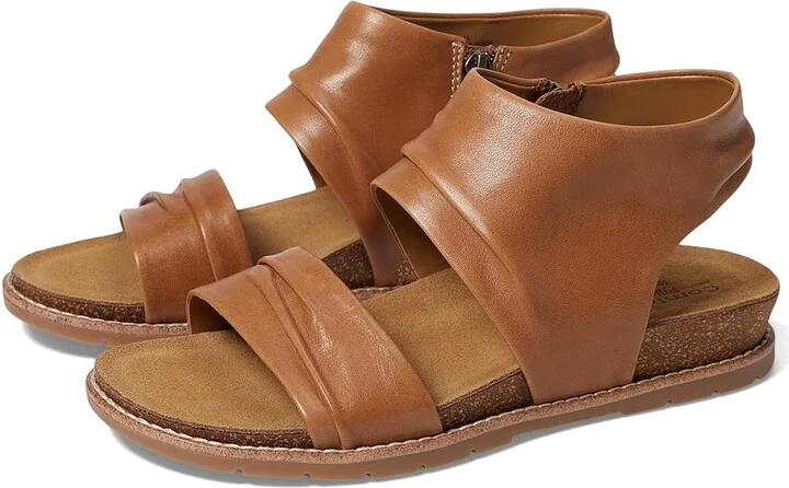 Comfortiva Gale Women's Sandals Sand : 8 M (B), Leather/Rubber