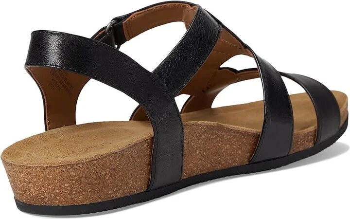 Comfortiva Garner Women's Sandals Black : 9.5 M (B), Leather - Image 4