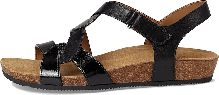 Comfortiva Garner Women's Sandals Black : 9.5 M (B), Leather - Image 6
