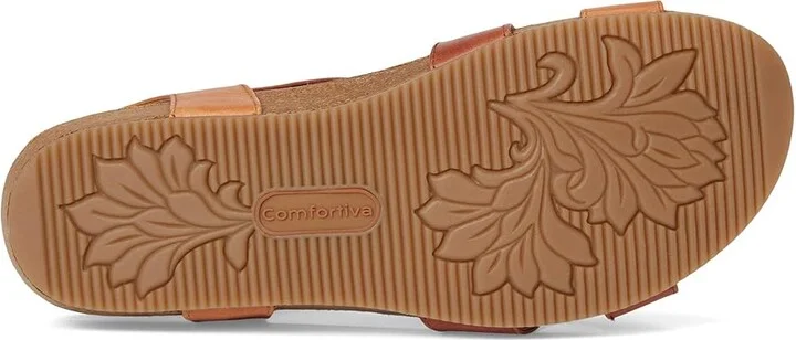 Comfortiva Garner Women's Sandals Luggage-Cognac : 8.5 M (B), Leather - Image 3