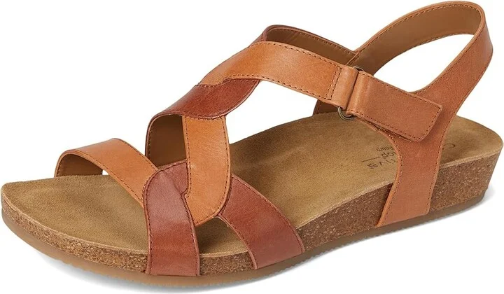 Comfortiva Garner Women's Sandals Luggage-Cognac : 8.5 M (B), Leather - Image 5