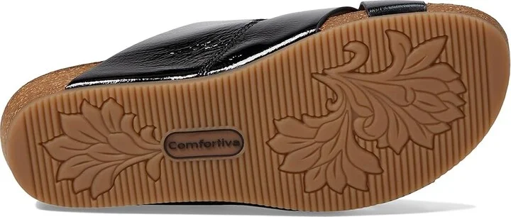 Comfortiva Gervaise Women's Sandals Black : 8 M (B), Leather/Rubber - Image 3
