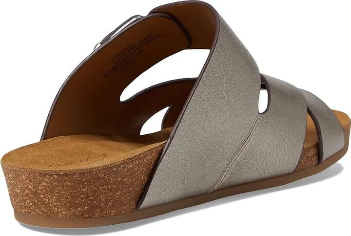 Comfortiva Gervaise Women's Sandals Grey Gold : 6.5 M (B), Leather/Rubber - Image 4