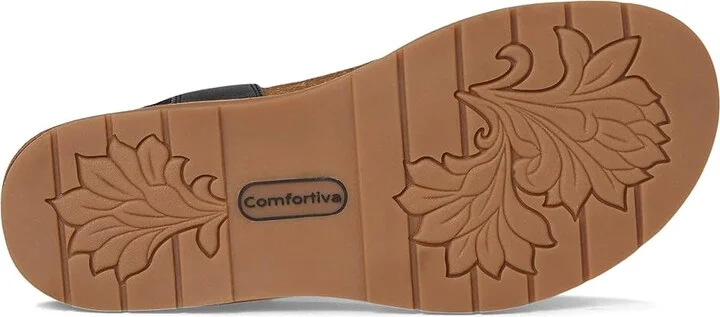 Comfortiva Gwen Women's Sandals Black : 8.5 W (D), Leather - Image 3