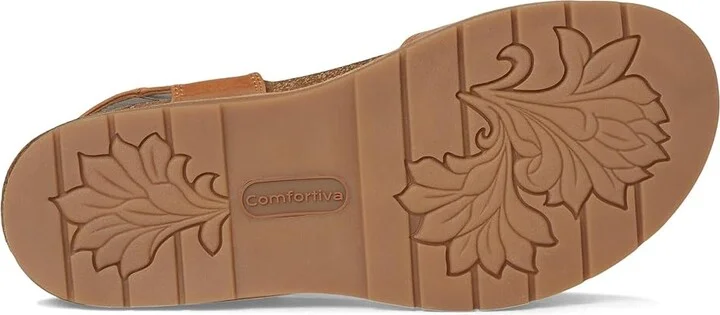 Comfortiva Gwen Women's Sandals Luggage : 6 M (B), Leather - Image 3