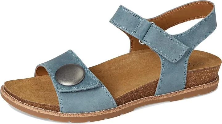 Comfortiva Gwen Women's Sandals Quarry Blue : 7.5 W (D), Leather - Image 5