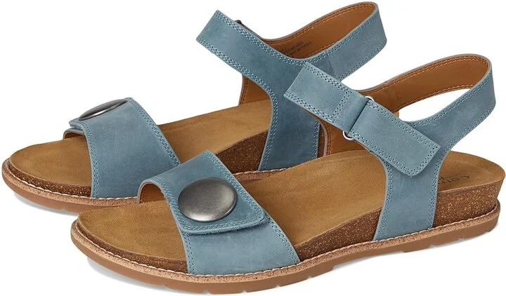 Comfortiva Gwen Women's Sandals Quarry Blue : 7.5 W (D), Leather