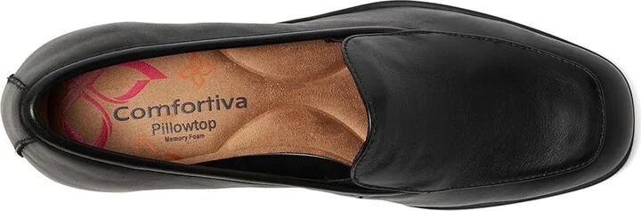Comfortiva Hailey High Women's Heels Black : 10 M (B), Leather - Image 2