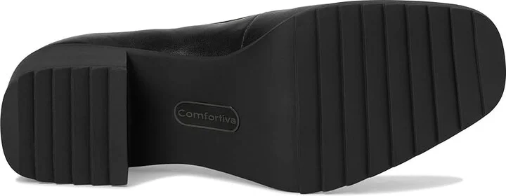 Comfortiva Hailey High Women's Heels Black : 10 M (B), Leather - Image 3