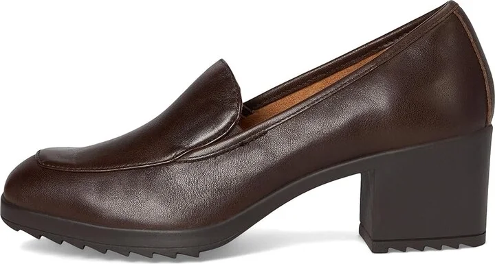 Comfortiva Hailey High Women's Heels Chocolate : 6 M (B), Leather - Image 6