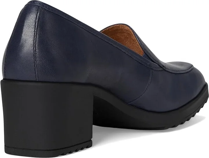 Comfortiva Hailey High Women's Heels Sky Navy : 7.5 W (D), Leather - Image 4