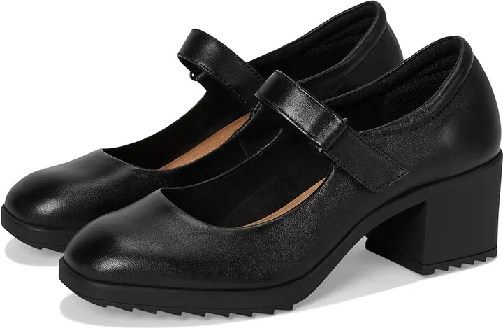 Comfortiva Hayes High Women's Heels Black : 7.5 M (B), Leather/Rubber/Suede
