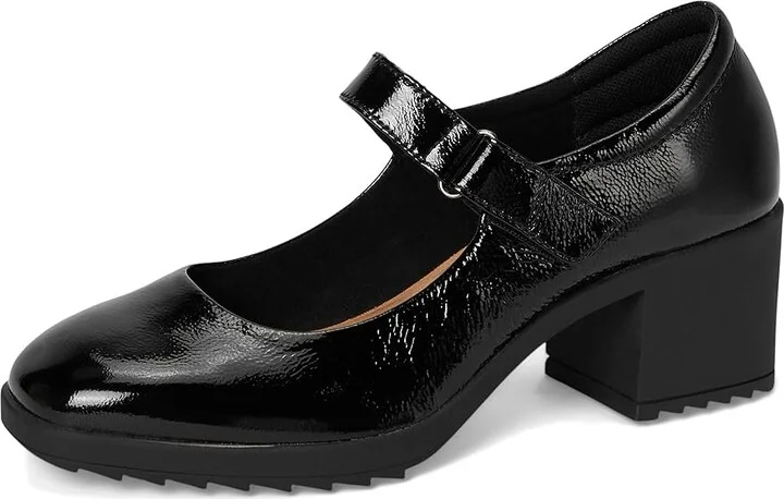 Comfortiva Hayes High Women's Heels Black Patent : 6.5 W (D), Leather/Rubber/Suede - Image 5