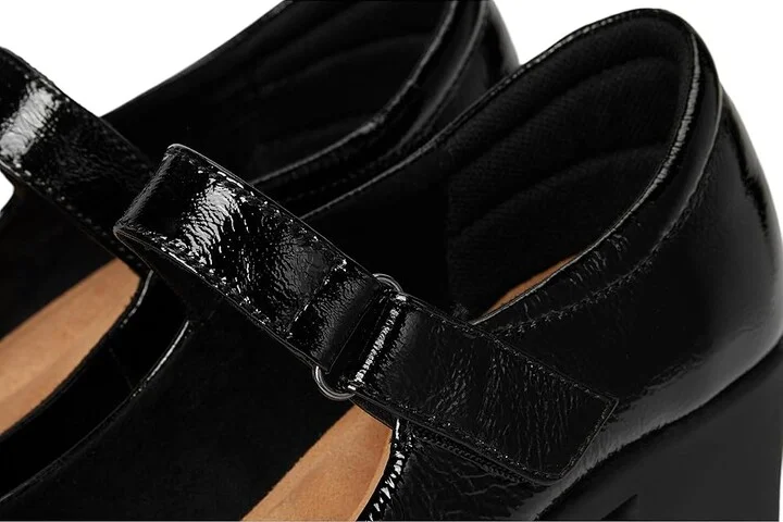 Comfortiva Hayes High Women's Heels Black Patent : 6.5 W (D), Leather/Rubber/Suede - Image 7