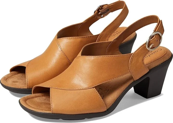 Comfortiva Katara Women's Shoes Caramel : 6.5 M (B), Leather