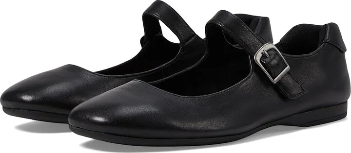 Comfortiva Kaylee Women's Flat Shoes Black : 8.5 W (D), Leather/Rubber
