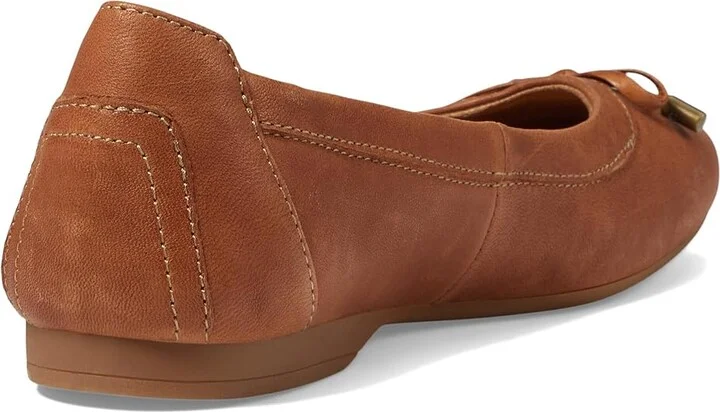 Comfortiva Keegan Women's Flat Shoes Luggage : 10 W (D), Leather - Image 4