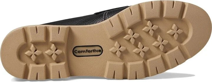 Comfortiva Lakota Women's Flat Shoes Black : 6 M (B), Leather - Image 3