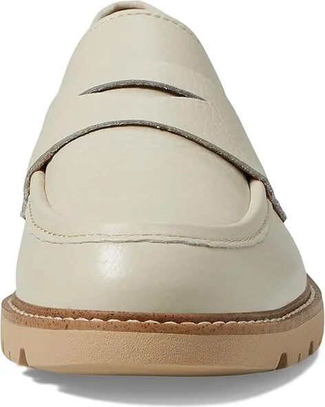 Comfortiva Lakota Women's Flat Shoes Cream : 10 M (B), Leather - Image 5