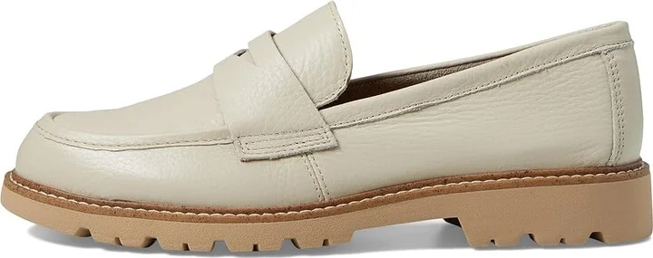 Comfortiva Lakota Women's Flat Shoes Cream : 10 M (B), Leather - Image 6