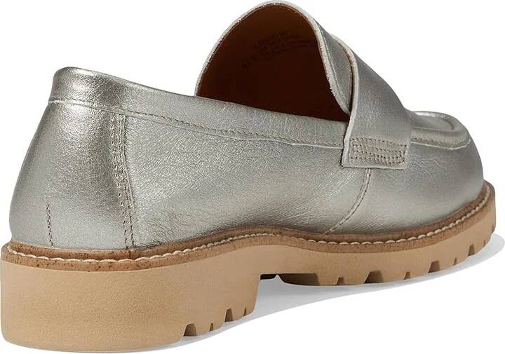 Comfortiva Lakota Women's Flat Shoes Silver : 7 W (D), Leather - Image 4