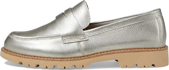Comfortiva Lakota Women's Flat Shoes Silver : 7 W (D), Leather - Image 6