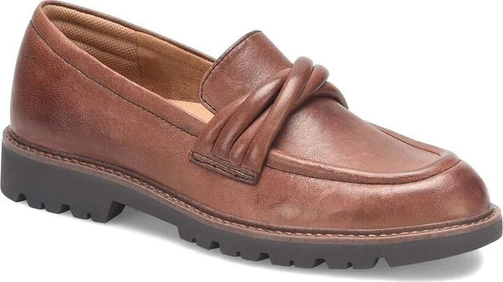 Comfortiva Lilac Leather Flat